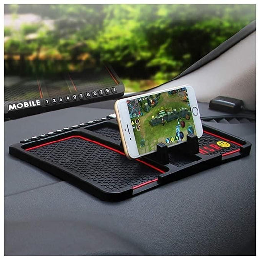 Car Phone Holder | Anti-Slip Silicone Pad for Car Dashboard