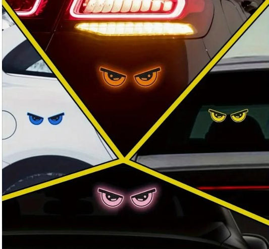Monster Eyes Car Reflective Stickers