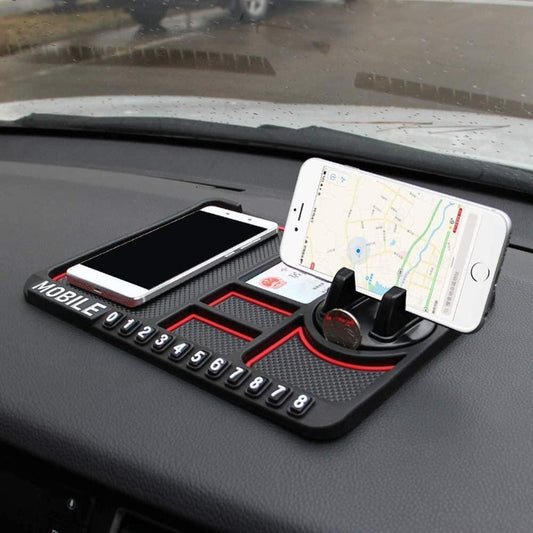 Car Phone Holder | Anti-Slip Silicone Pad for Car Dashboard