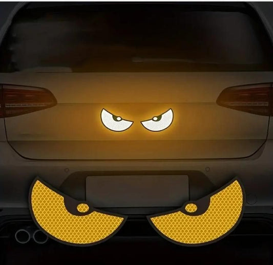 Monster Eyes Car Reflective Stickers