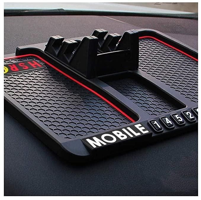 Car Phone Holder | Anti-Slip Silicone Pad for Car Dashboard